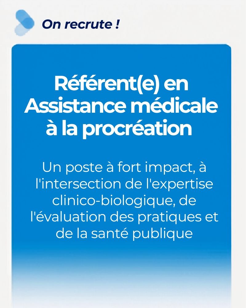 Nous ne recrutons pas seulement un profil. Nous recherchons une personne qui veut et peut avoir un impact.
Au sein de l’Agence de la biomédecine, nous recherchons un(e) gynécologue ou sage-femme pour rejoindre notre équipe en tant que Référent(e) AMP