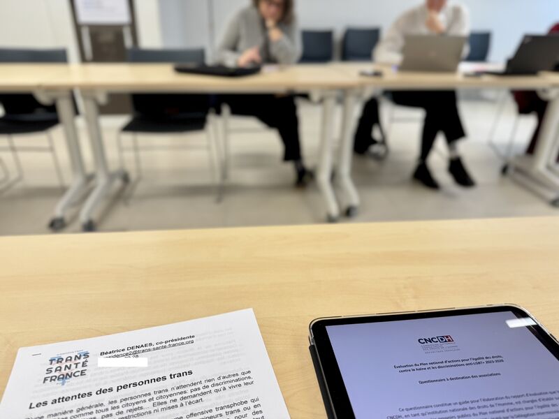 Audition ce matin auprès de la Commission nationale consultative des droits de l'homme (CNCDH) à propos du Plan national d'actions pour l'égalité des droits, contre la haine et la discrimination anti-LGBT+ 2023-2026. Une écoute bienveillante et const